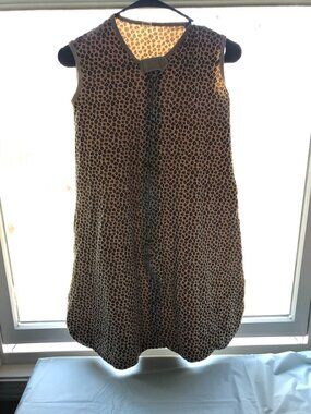 Baby Sleeping Bag; 18-24 months; Leopard print; 100% cotton; Like new condition